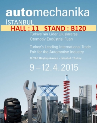 Automechanika İstanbul 2015 Fuarındaydık...